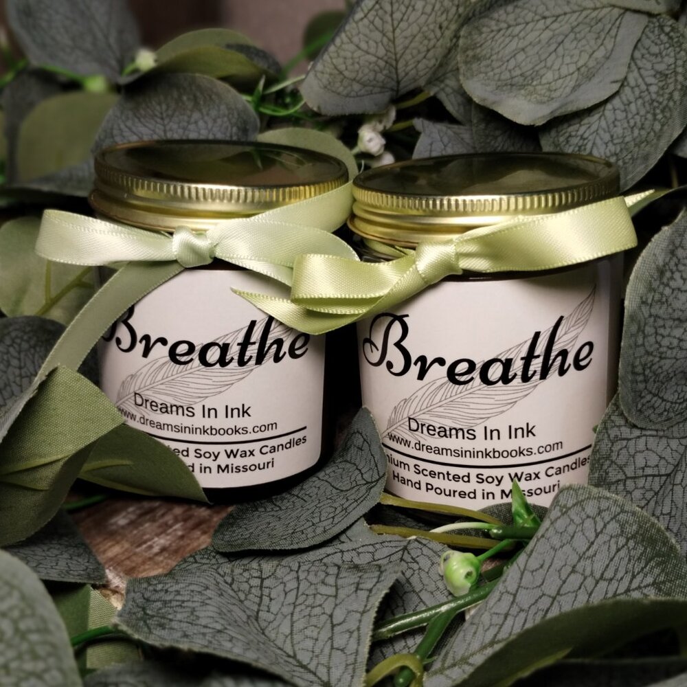 100% Soy Wax Candle ~ Breathe - Spa Inspired Line